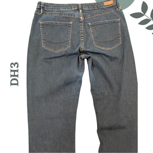 🛍️3/$40 DH3 Jill Mid-Rise Straight Leg Blue Jeans - Size 12x34 - Picture 4 of 7